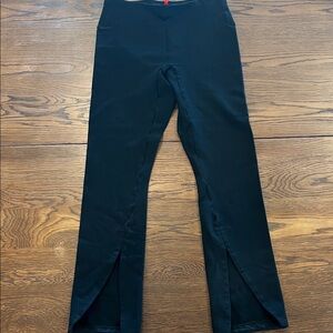 Spanx perfect front slit leggings